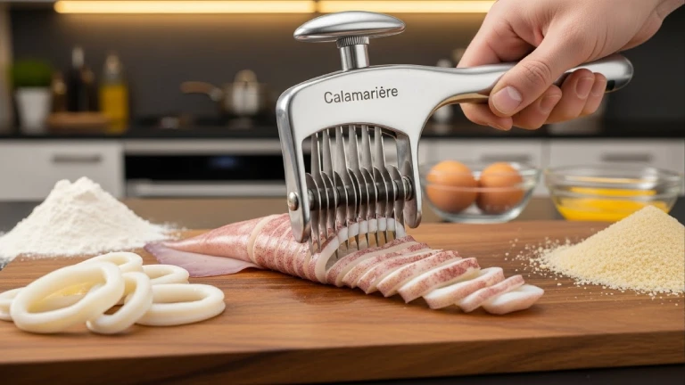 Calamariere: The Secret Tool Behind Perfectly Crispy Seafood at Home