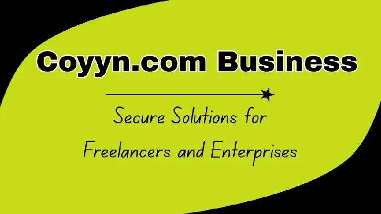 Coyyn.com Business: A Smart Way to Manage, Grow, and Simplify Modern Business Finance