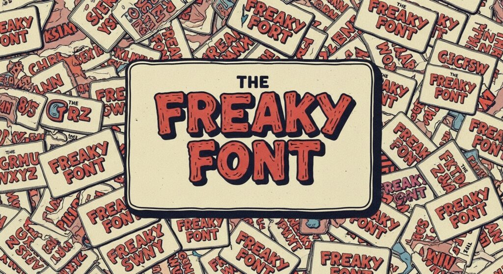 What is the Freaky Font Called | Name, Meaning & Guides